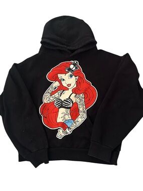 Little Mermaid Tattoo Ariel Graphic Hoodie
